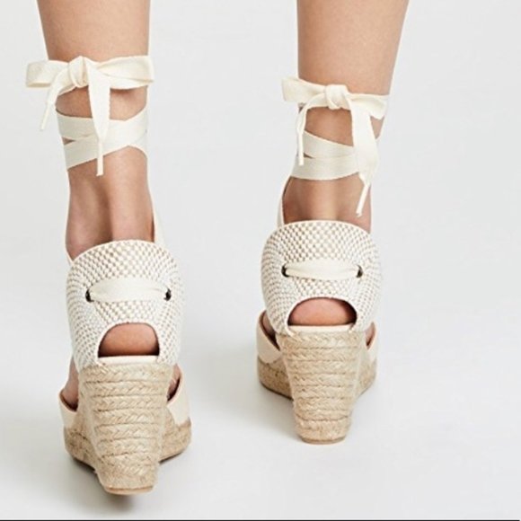 SOLUDOS Wedge Lace Up Espadrille NEW Sandal 🎉HP🎉 - Picture 7 of 13